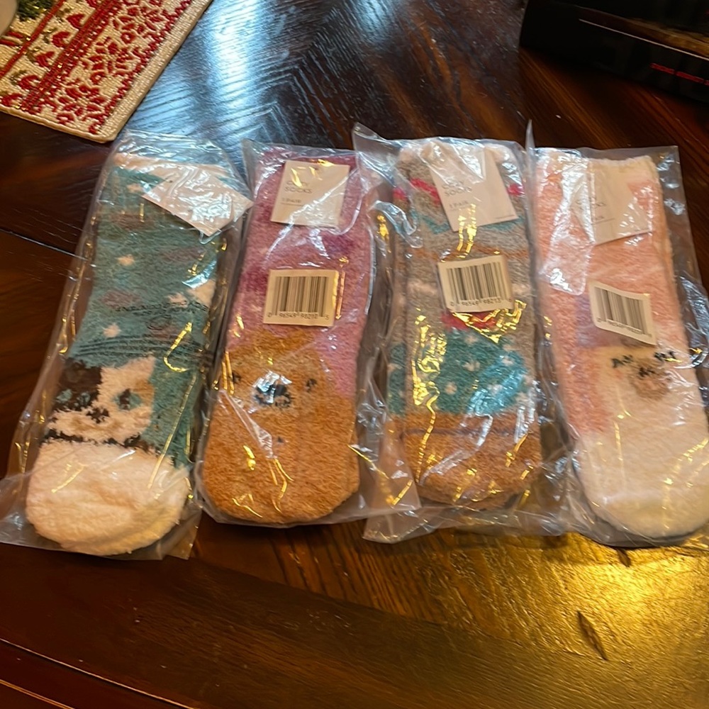 New Cozy Socks set of 4.
